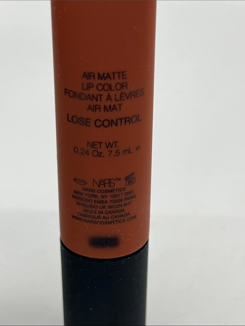 NARS Air Matte Lip Color Liquid Lipstick Lose Control .24 Oz.  Full Size